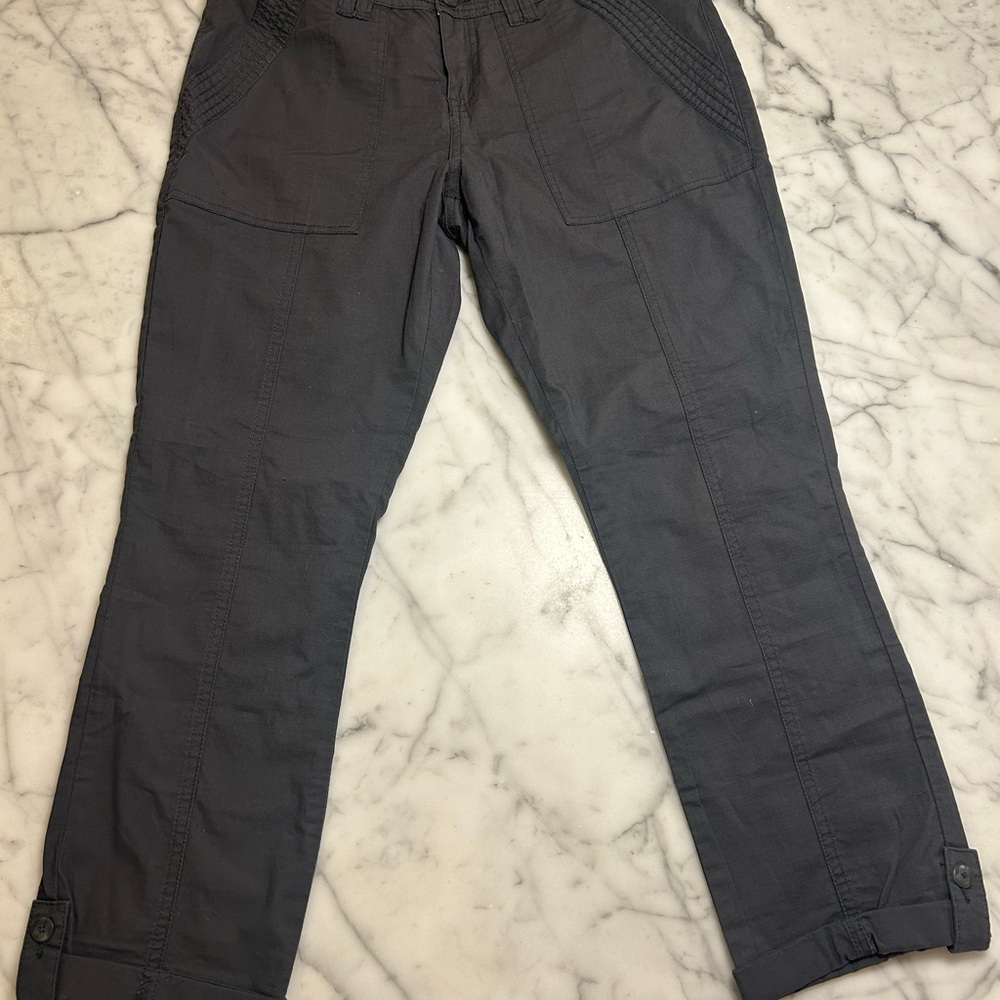 Prana Women's Y2K Gray Ankle Hiking Pants